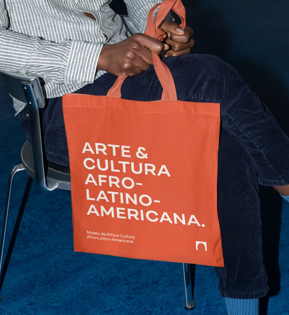 Macala orange tote bag